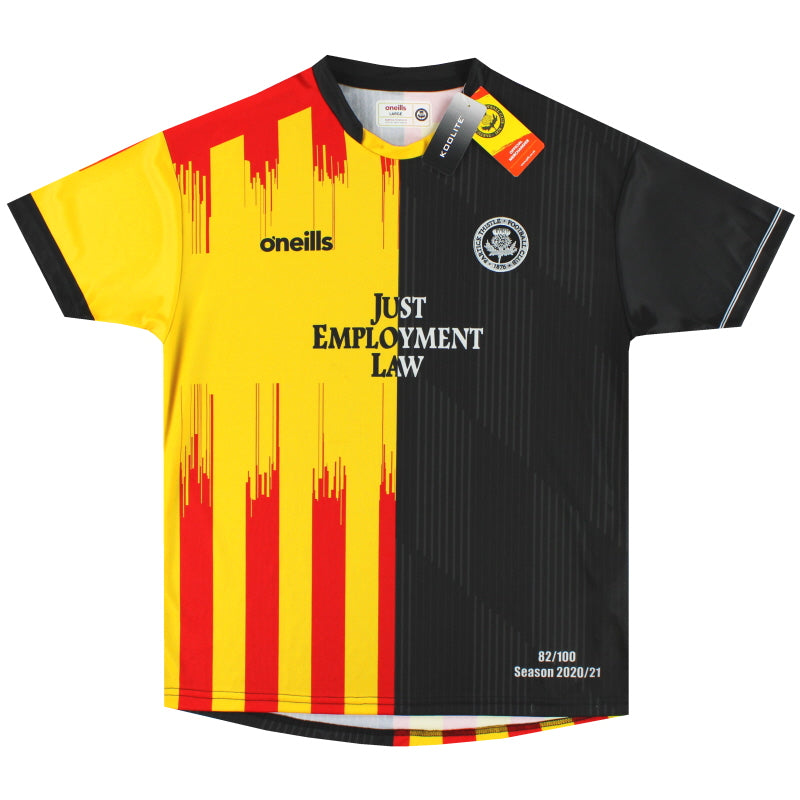 2020-21 Partick Thistle O'Neills Limited Edition Trikot *mit Etiketten* M