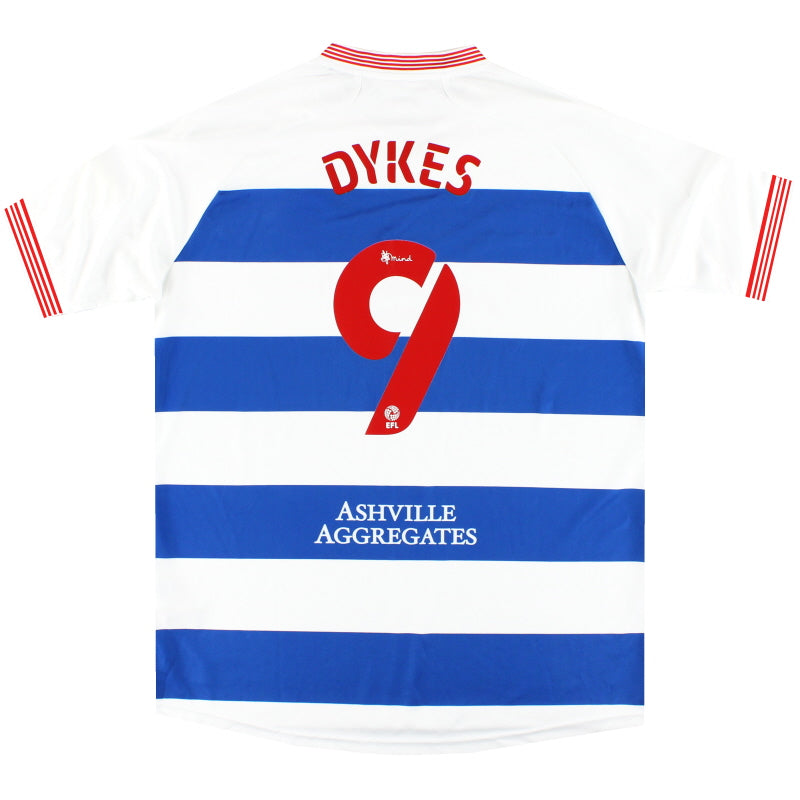 2020-21 QPR Errea Player Issue Heimtrikot Dykes #9 XXXL