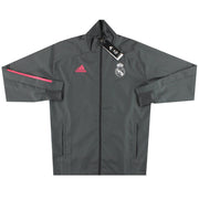 2020-21 Real Madrid adidas Präsentationsjacke *mit Etiketten* S