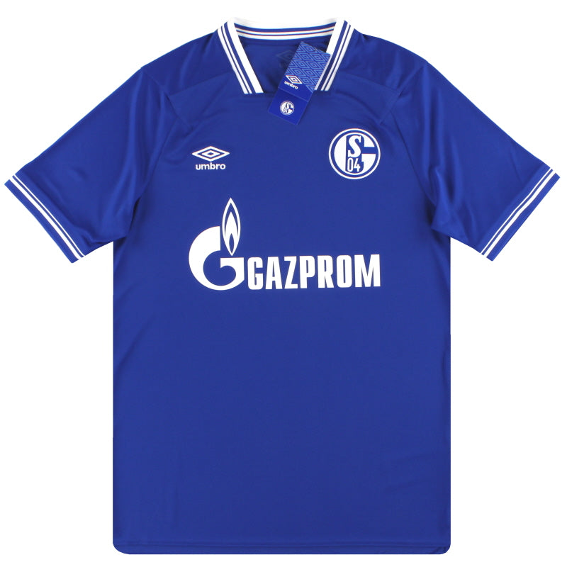 2020-21 Schalke Umbro Heimtrikot *m. Etiketten* XXL