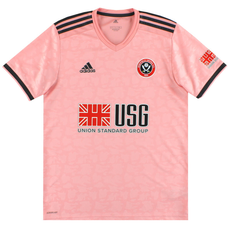 2020-21 Sheffield United adidas Auswärtstrikot *Neuwertig* XL
