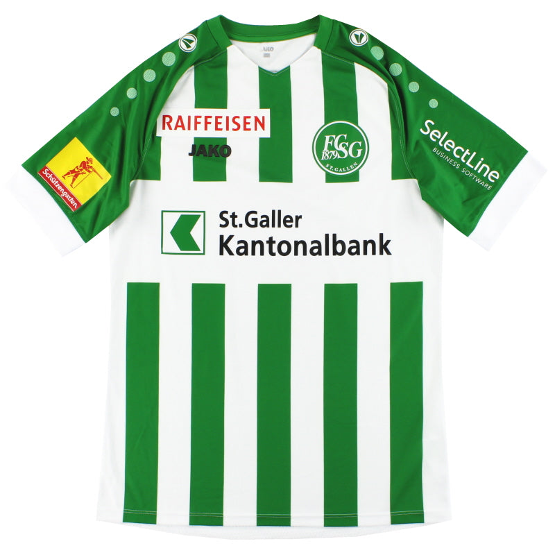 2020-21 St. Gallen Jako Heimtrikot *Neuwertig* S