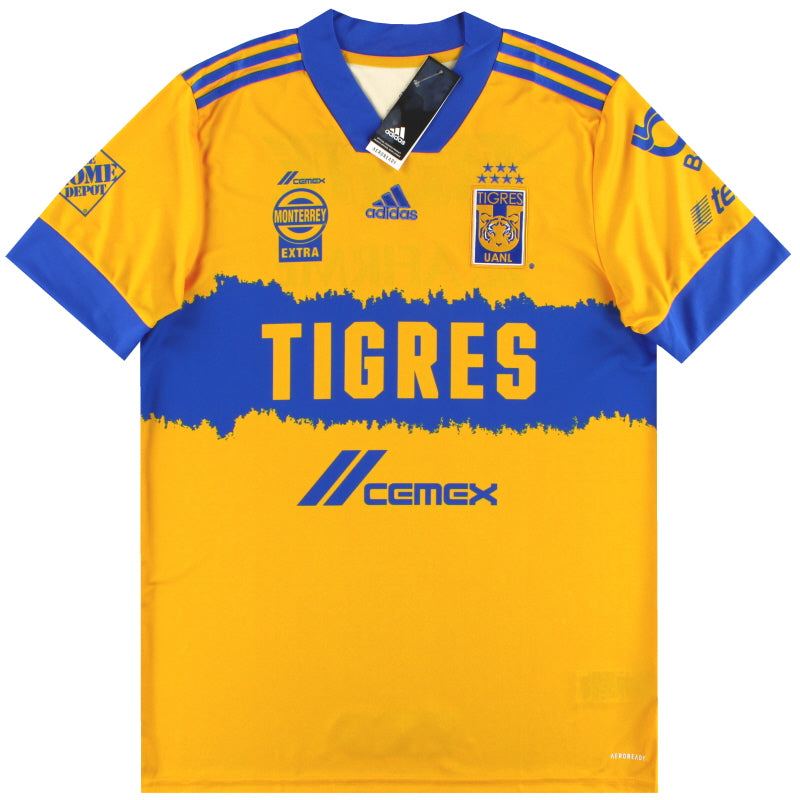 2020-21 Tigres UANL adidas Heimtrikot *mit Etikett* M