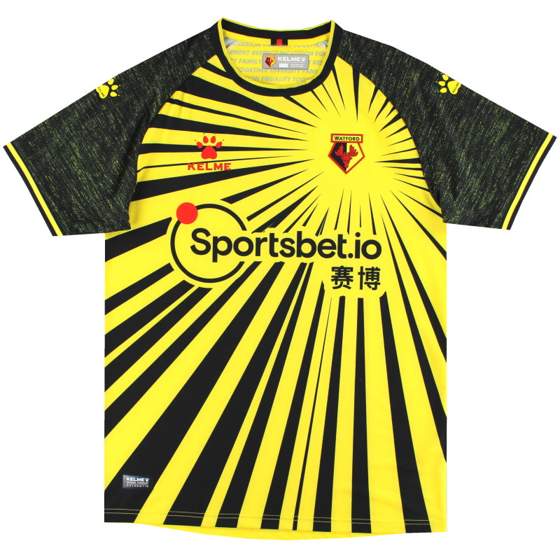 2020-21 Watford Kelme Heimtrikot M
