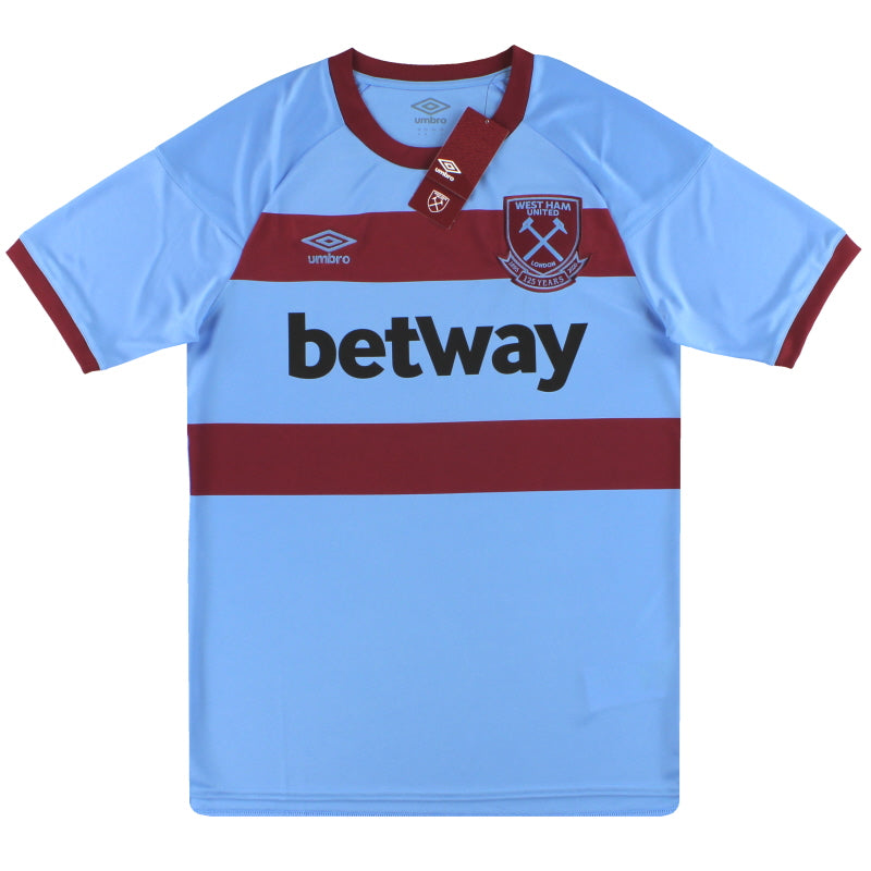 2020-21 West Ham Umbro Auswärtstrikot '125 Jahre' *NEU/OVP* XXXXL