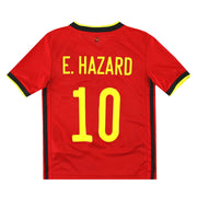 2020-21 Belgien adidas Heimtrikot E.Hazard #10 Y