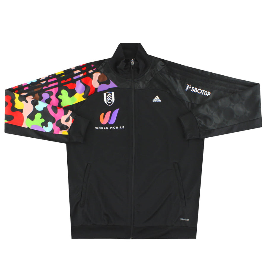 2020-21 Fulham adidas Love Unites Trainingsjacke *Neuwertig* L