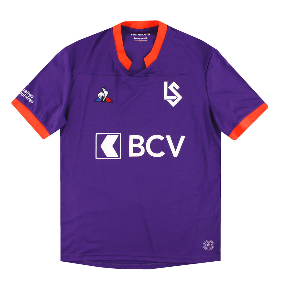 2020-21 Lausanne-Sport Le Coq Sportif Auswärtstrikot *Neuwertig* L