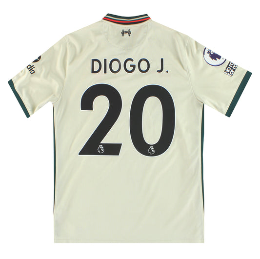 2021-22 Liverpool Nike Away Shirt Diogo J. #20 L