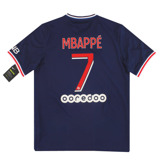 2020-21 Paris Saint-Germain Nike Home Shirt MBappe #7 *w/tags* M