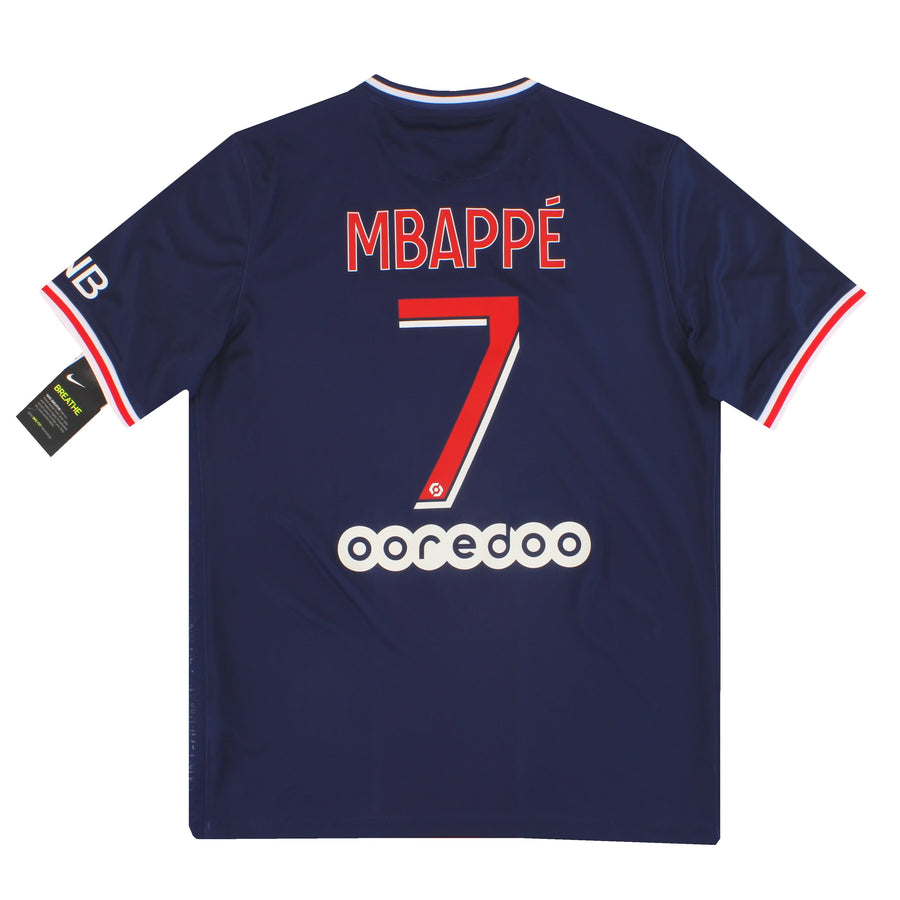 2020-21 Paris Saint-Germain Nike Heimtrikot MBappe #7 *mit Etiketten* M
