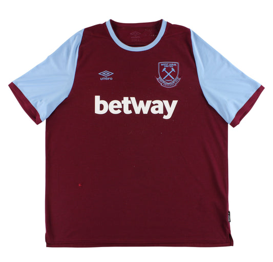 2020-21 West Ham Umbro '125 Years' Home Shirt XXXL