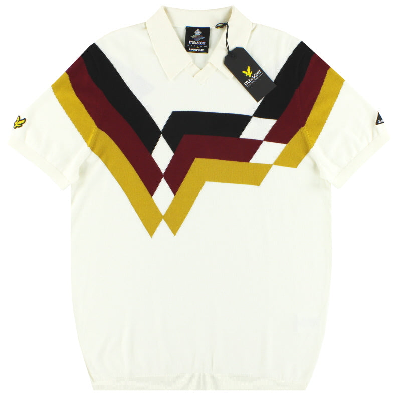 2020 Lyle and Scott x Lovers FC Germany geometrisches Polo *NEU & OVP* S