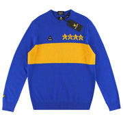 2020 Lyle and Scott x Lovers FC Boca Juniors Bruststreifen Pullover *NEU MIT ETIKETT* L