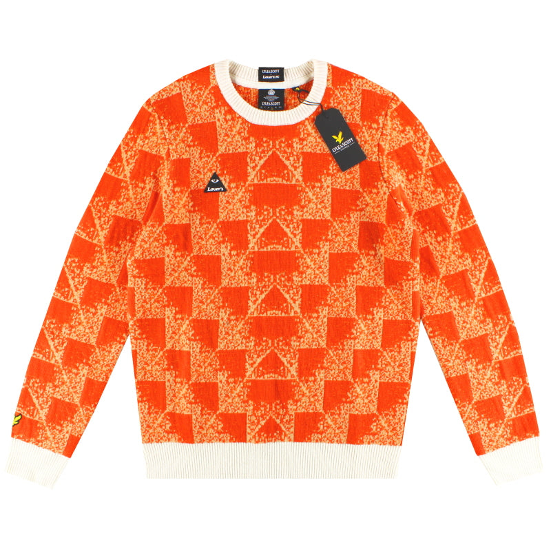 2020 Lyle and Scott x Lovers FC „Holland 88“ Strickpullover *NEU & OVP* S