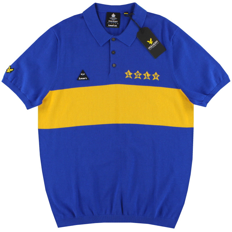 2020 Lyle and Scott x Lovers FC Boca Juniors Polohemd *OVP* S
