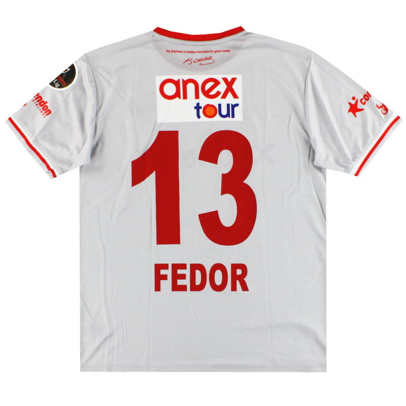2021-22 Antalyaspor Player Issue Viertes Trikot Fedor #13 L