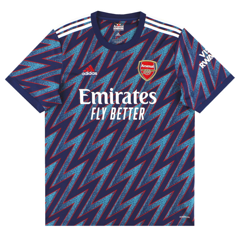 2021-22 Arsenal adidas Auswärtstrikot *Neuwertig* XL