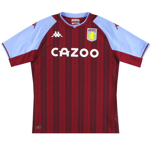 2021-22 Aston Villa Kappa Kombat Home Shirt XXL