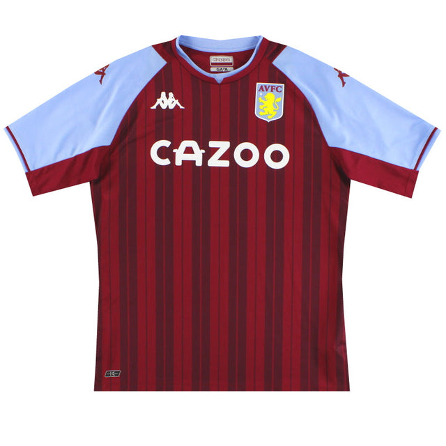2021-22 Aston Villa Kappa Kombat Home Shirt XXL
