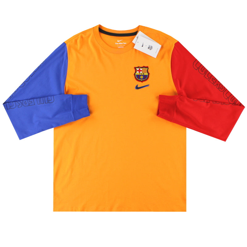 2021-22 Barcelona Nike Ignite 92 T-Shirt *m. Etiketten* L