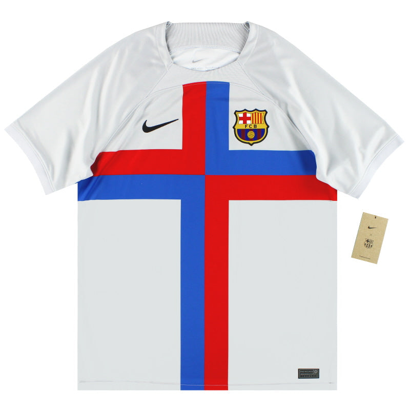 2022-23 Barcelona Nike Auswärtstrikot *m. Etiketten* L