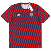 2021-22 FC Bayern München adidas Pre-Match Trikot *m/Etiketten* XL