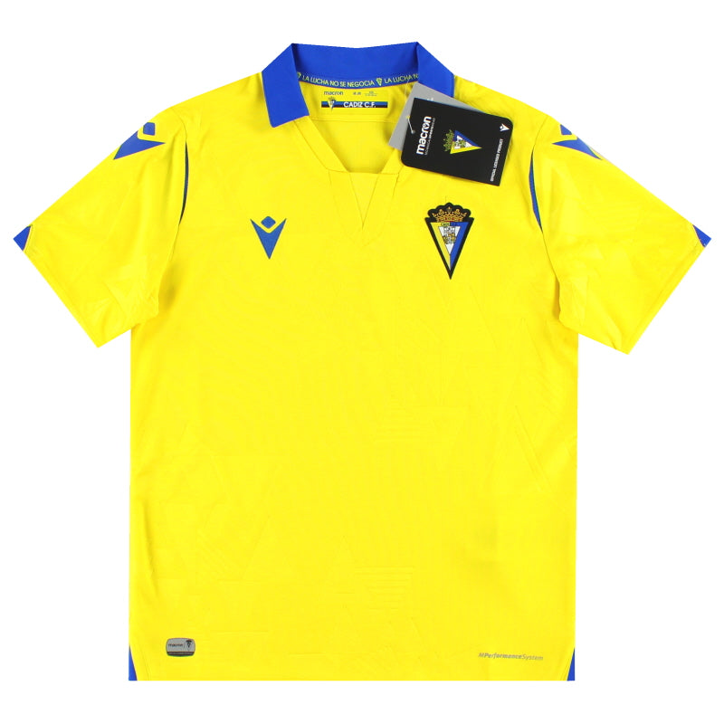 2021-22 Cádiz Macron Heimtrikot *mit Etiketten* J XL