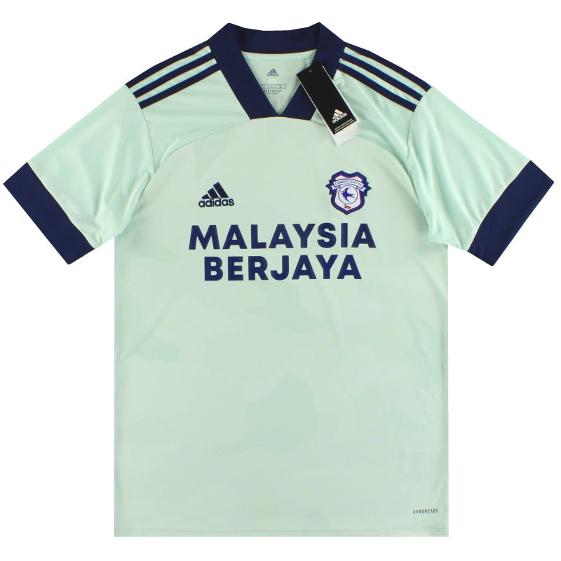 2021-22 Cardiff City adidas Drittes Trikot *NEU & OVP* S