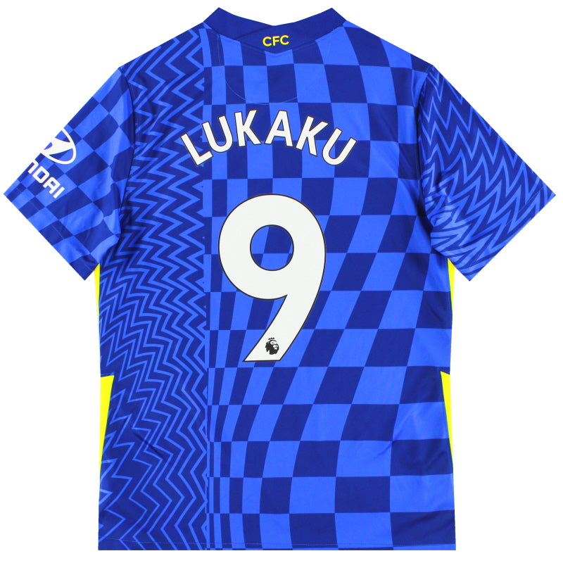 2021-22 Chelsea Nike Heimtrikot Lukaku #9 *Neuwertig* M
