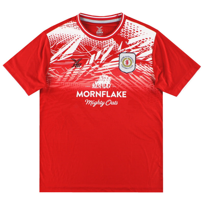 2021-22 Crewe Alexandra Heimtrikot *Neuwertig* S