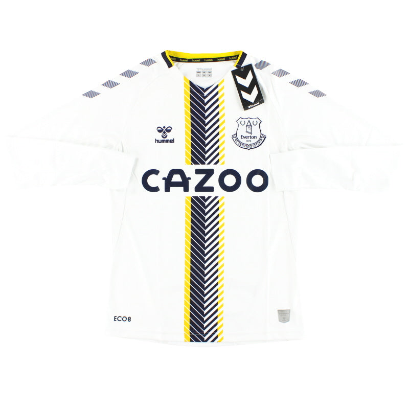 2021-22 Everton Hummel Drittes Trikot Langarm *mit Etikett*