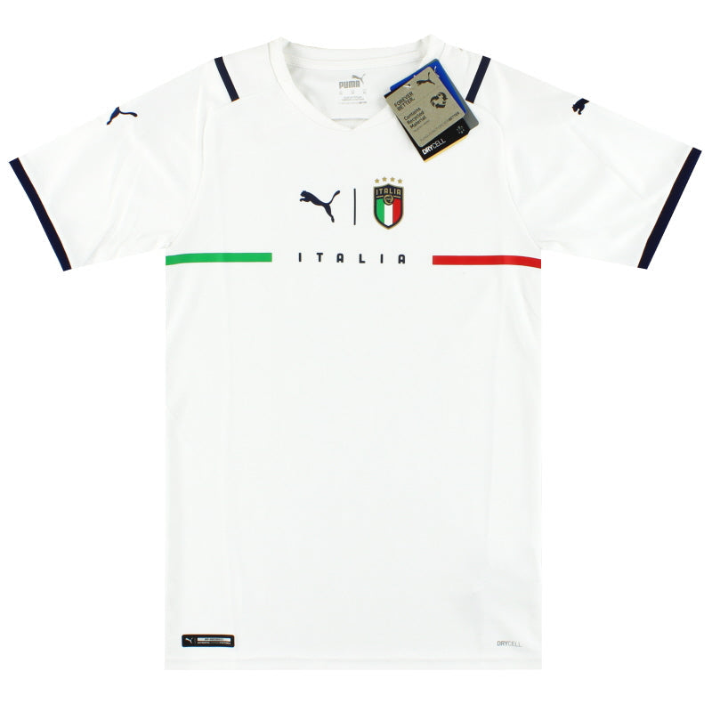 2021-22 Italien Puma Auswärtstrikot *m. Etiketten* XS.Jungen