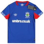2021-22 Linfield Umbro Heimtrikot *mit Etiketten* S.Jungen