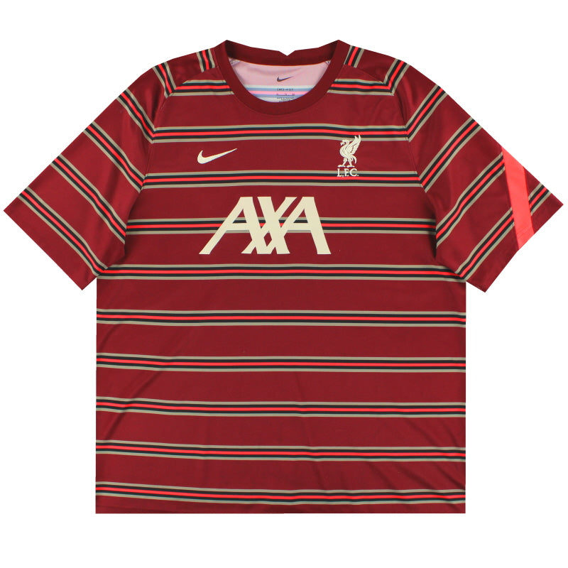 2021-22 Liverpool Nike Pre Match Training Shirt M