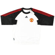 2021-22 Manchester United adidas Teamgiest Trainings-Sweatshirt *m. Etikett* S