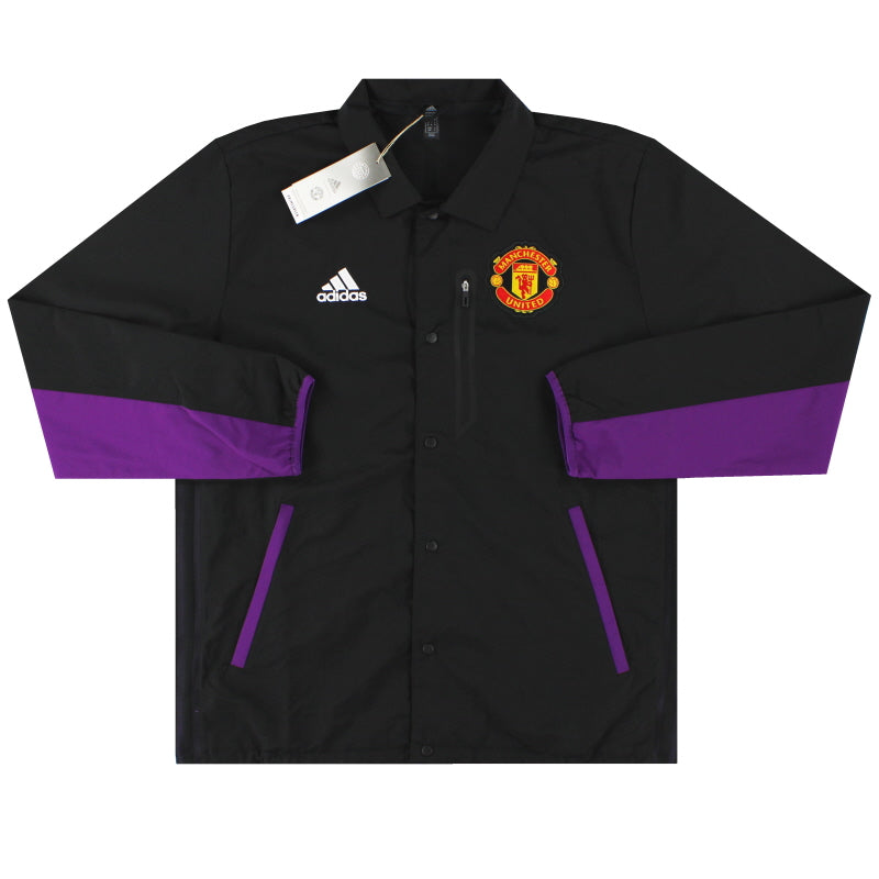 2021-22 Manchester United adidas Coach Jacke *NEU MIT ETIKETT* M