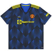 2021-22 Manchester United adidas Auswärtstrikot XXXL