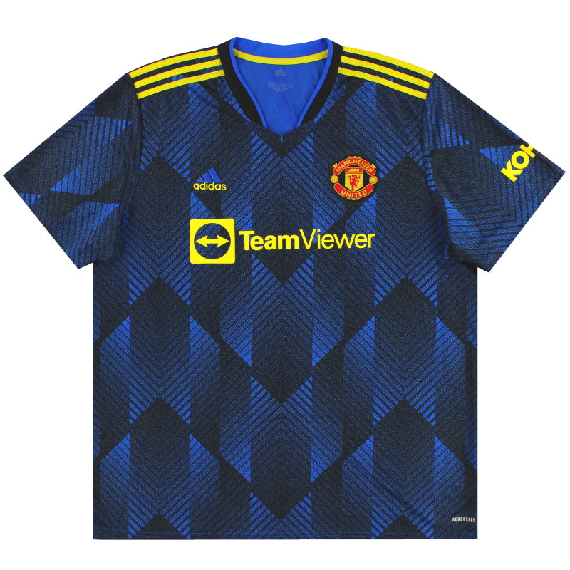 2021-22 Manchester United adidas Auswärtstrikot *Neu* L