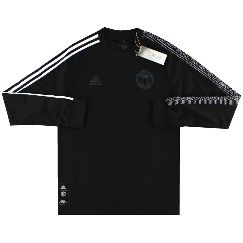 2021-22 Manchester United x Peter Saville adidas Trikot *m/Etiketten* Langarm XS