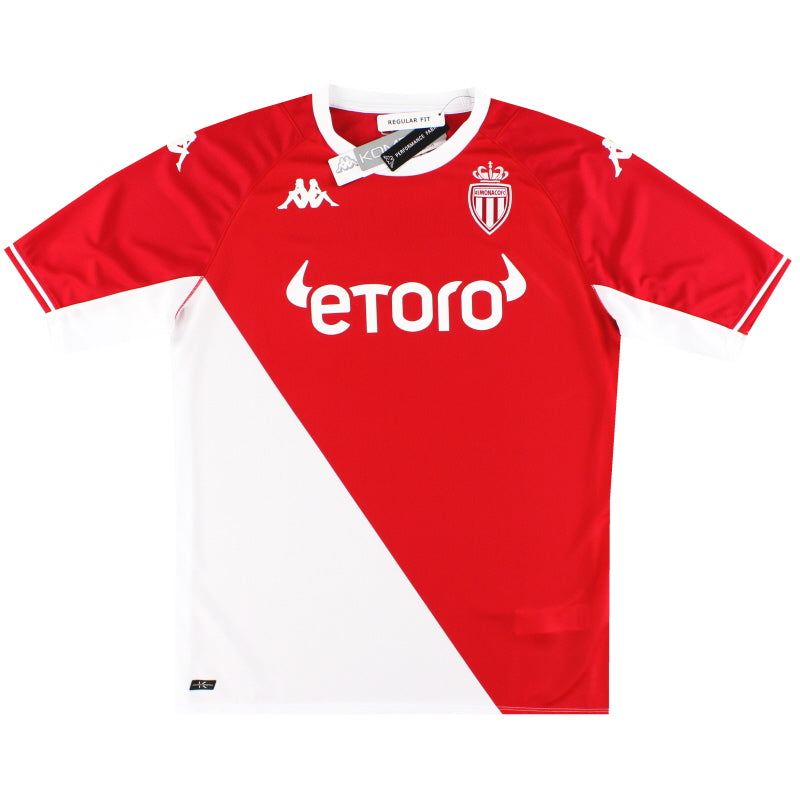 2021-22 Monaco Kappa Kombat Heimtrikot *BNIB* XL