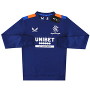 2021-22 Rangers „150-jähriges Jubiläum“ Castore Matchday Sweatshirt *BNIB* S