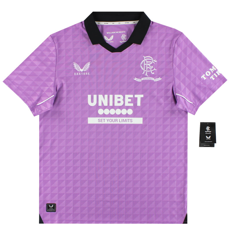 2021-22 Rangers Castore '150 Jahre' Ausweichtrikot *NEU MIT ETIKETT* XL
