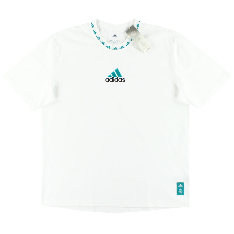 2021-22 Real Madrid adidas Icons T-Shirt *OVP* S
