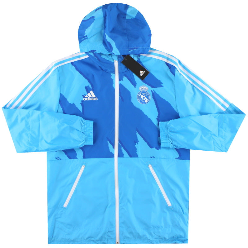 2021-22 Real Madrid adidas Windbreaker *BNIB* XS