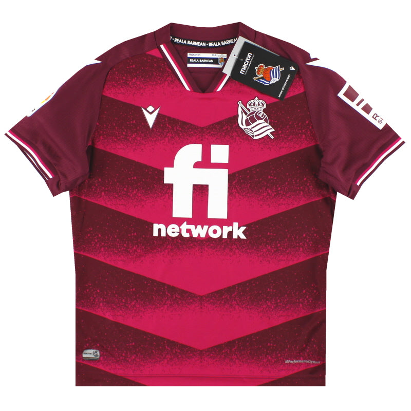 2021-22 Real Sociedad Macron Auswärtstrikot *m. Etiketten* M.Jungen