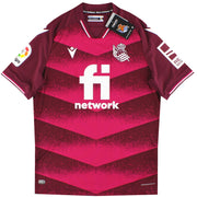 2021-22 Real Sociedad Macron Auswärtstrikot *m. Etikett* M
