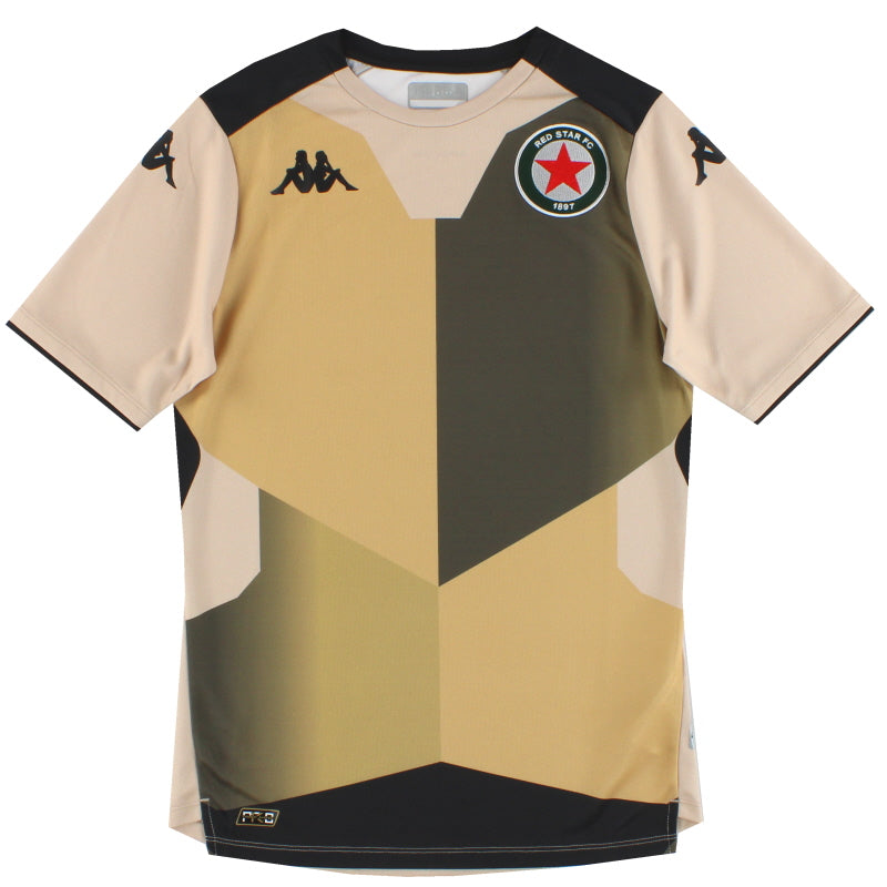 2021-22 Red Star FC Kappa Kombat Trainingsshirt *Neuwertig* L
