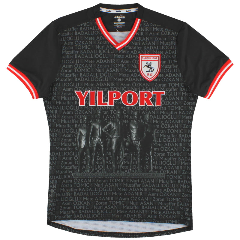 2021-22 Samsunspor Diadora 'Tribute' Trikot *NEU MIT ETIKETT* S