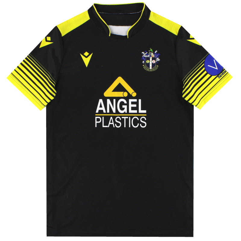 2021-22 Sutton United Macron Auswärtstrikot XL